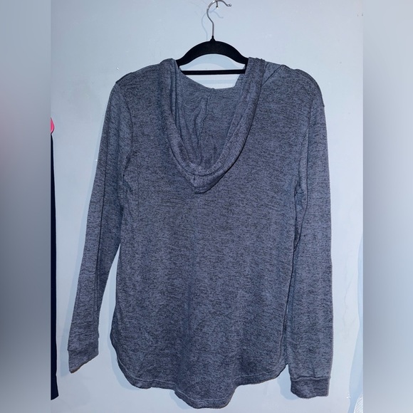 Paper Tee Navy Button-Up Shirt - Picture 2 of 3